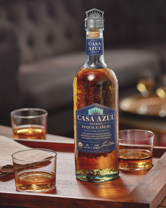 Casa Azul Organic Tequila Añejo Bundle